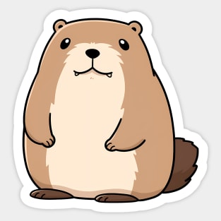 Beaver - Dam Cute Sticker